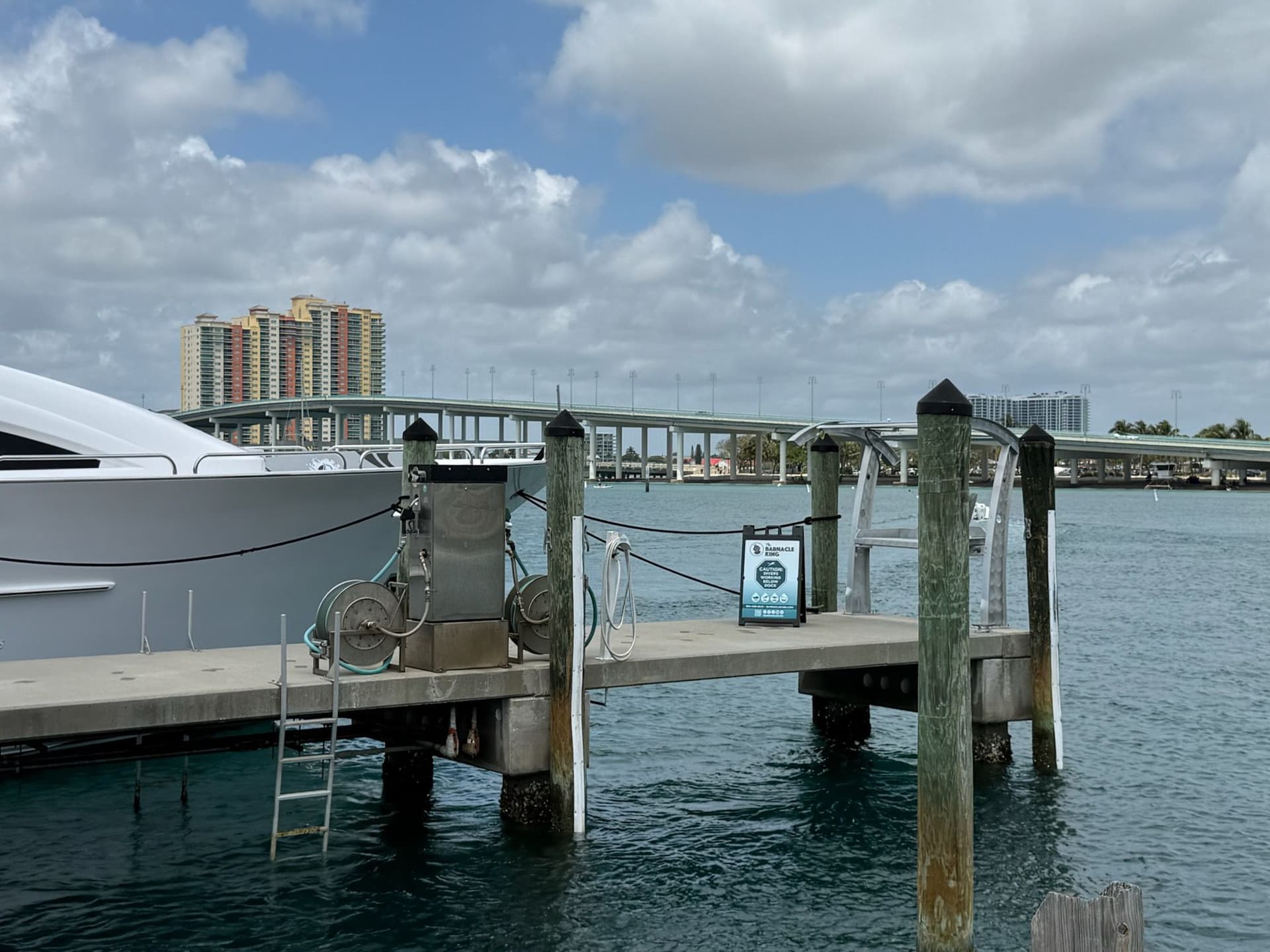 Dockside Maintenance at the Scenic Marina image