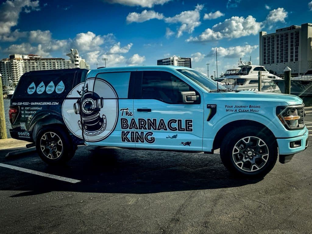 Barnacle King Sets Sail - South Florida's Premier Hull Experts