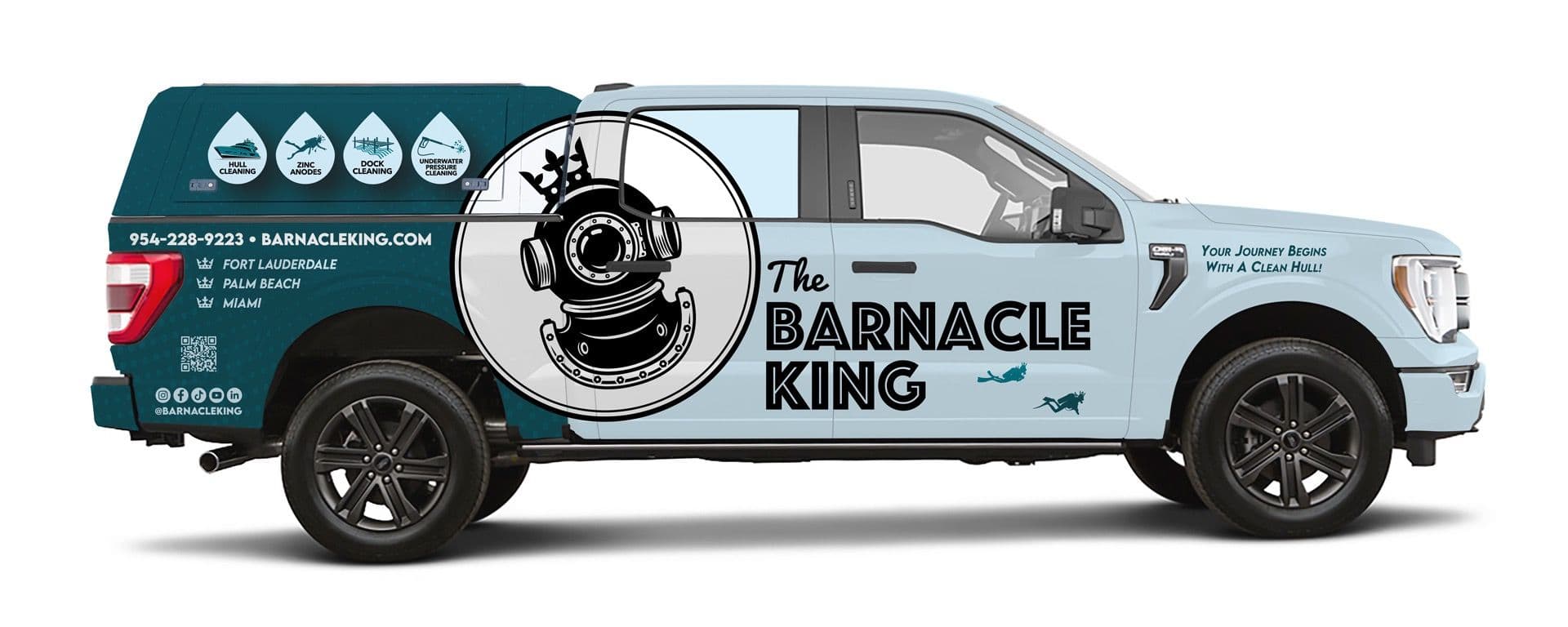 Barnacle King Sets Sail - South Florida's Premier Hull Experts