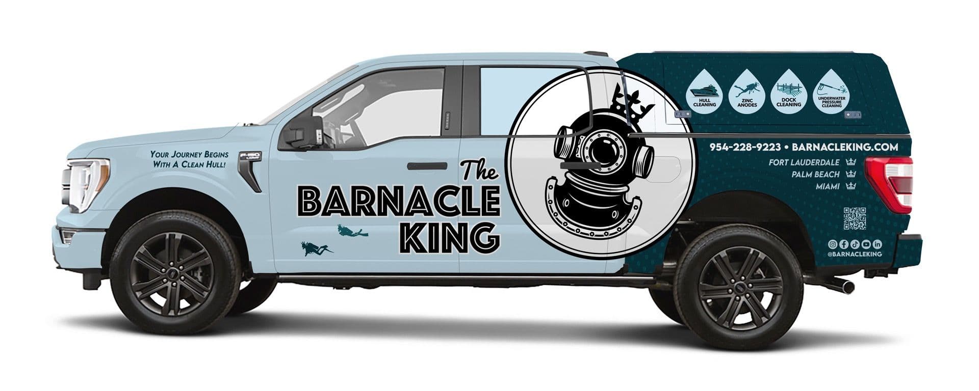 Barnacle King Sets Sail - South Florida's Premier Hull Experts