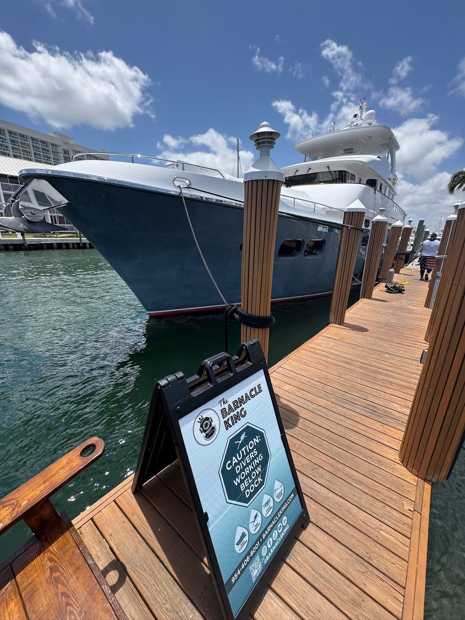 Project Efficient Yacht Hull Cleaning Fort Lauderdale image