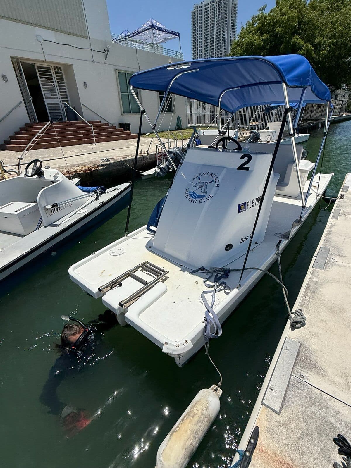 Barnacle King's Expert Launch Vessel Hull Cleaning Service image